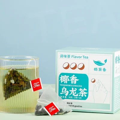 最高品質の健康茶製品 箱入りココナッツウーロン茶